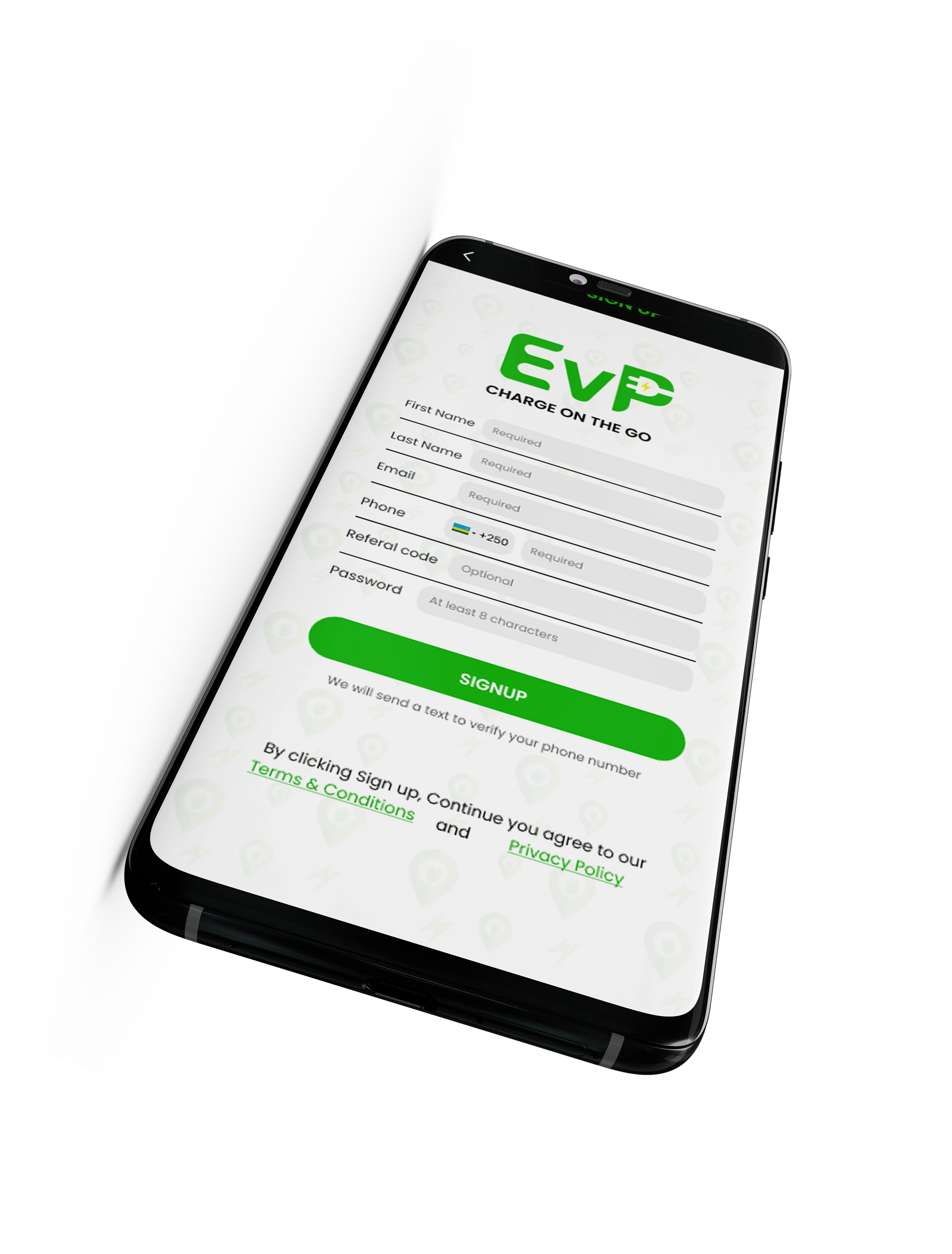 EVP App Screenshot