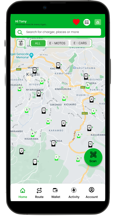 EVP App Mockup